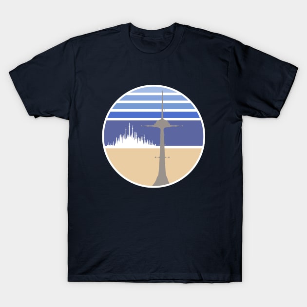 Visit the Tower! T-Shirt by wanderlust untapped